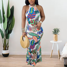 Load image into Gallery viewer, Casual Simplicity Floral Printing Dress