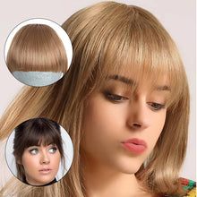 Load image into Gallery viewer, Sømløs 3D Clip-In Bangs hårforlengelse