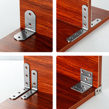 Load image into Gallery viewer, 4-Pack Stainless Steel Corner Braces
