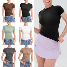 Load image into Gallery viewer, Women's short-sleeved slim-fit T-shirt