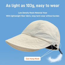 Load image into Gallery viewer, Sun Hat That Can Hang Mask