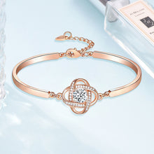 Load image into Gallery viewer, I will always be with you - Diamond Knot Bracelet