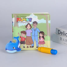 Load image into Gallery viewer, Water Painting Color Changing Cloth Book