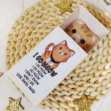 Load image into Gallery viewer, Felt Tabby Cat Plush In A Match Box