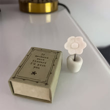 Load image into Gallery viewer, Porcelain Flower Matchbox Gift - Mother's Day Present