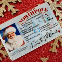 Load image into Gallery viewer, Santa's Lost Driver's License