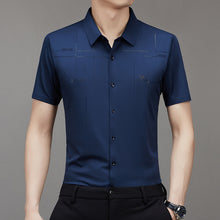 Load image into Gallery viewer, Men’s Ice Silk Business Seamless Shirt