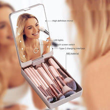 Load image into Gallery viewer, Travel Makeup Brush Set