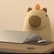 Load image into Gallery viewer, Capybara Tap Tap LED Night Lamp