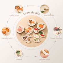 Load image into Gallery viewer, Wooden Puzzles Toddler Sensory Toys