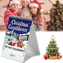 Load image into Gallery viewer, 100 Days of Christmas Countdown Calendar