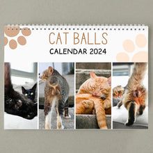 Load image into Gallery viewer, Funniest calendar of the century | Funny Cat Calendar 2024