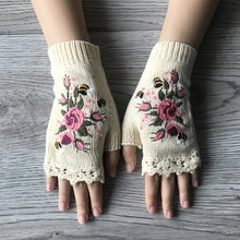 Load image into Gallery viewer, Hand Embroidered Gloves