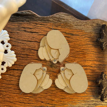 Load image into Gallery viewer, Funny Wooden Finger Brooch