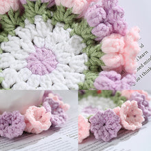 Load image into Gallery viewer, Hand Knit Crochet Suzuran Flower Coaster