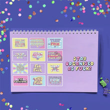 Load image into Gallery viewer, Funny and Sweary Double Page Wall Calendar