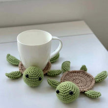 Load image into Gallery viewer, Potholder Hand Knitted Mug Coaster