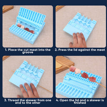 Load image into Gallery viewer, Multifonction BBQ Barbecue Meat Skewer Device Machine