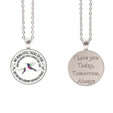 Load image into Gallery viewer, Hummingbird Memorial Necklace
