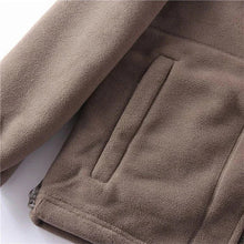 Load image into Gallery viewer, Men’s Double-Layer Fleece Hooded Jacket