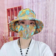 Load image into Gallery viewer, Sun Protection Mask Hat