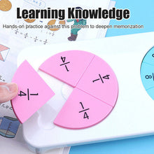 Load image into Gallery viewer, Fraction Learning Disc