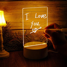 Load image into Gallery viewer, Note Board Creative LED Night Light