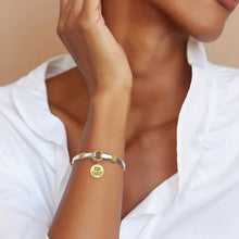 Load image into Gallery viewer, To My Bonus Daughter Two-Tone Bracelet