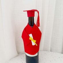 Load image into Gallery viewer, Graduation Cap And Gown Bottle Cover
