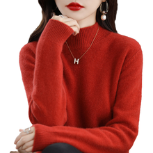 Load image into Gallery viewer, Women High Neck Sweater