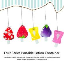 Load image into Gallery viewer, Reusable Travel Lotion Container Set, 5 pcs