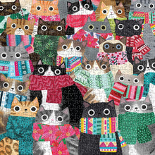 Load image into Gallery viewer, Winter Cat Jigsaw Puzzle
