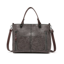 Load image into Gallery viewer, Ladies Vintage Leather Shoulder Bag