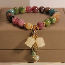 Load image into Gallery viewer, Natural Colored Tourmaline Bracelet