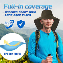 Load image into Gallery viewer, All-Round Protective Outdoor Fisherman Hat