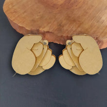Load image into Gallery viewer, Funny Wooden Finger Brooch