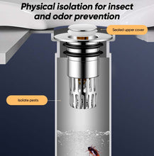 Load image into Gallery viewer, Universal 2-in-1 Bathroom Sink Stopper