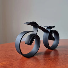 Load image into Gallery viewer, Minimalist Bicycle Sculpture Wireframe Style