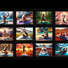 Load image into Gallery viewer, Yoga Kitten 2025 Wall Calendar