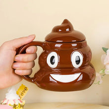 Load image into Gallery viewer, Naughty Prank Poop Ceramics Mug