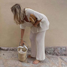 Load image into Gallery viewer, Natural Crochet Pant