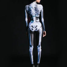 Load image into Gallery viewer, Sexy Skeleton Bodysuit