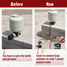 Load image into Gallery viewer, Propane Refill Adapter Hose with Gauge &amp; Control Valve