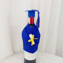 Load image into Gallery viewer, Graduation Cap And Gown Bottle Cover
