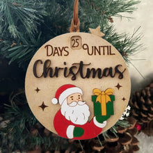 Load image into Gallery viewer, 3D Rotatable Christmas Countdown Pendant