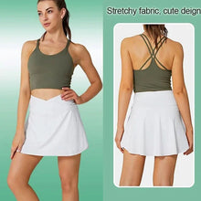 Load image into Gallery viewer, Women's Quick-Dry Tennis Pant-Skirts With Pockets