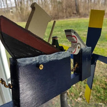 Load image into Gallery viewer, Jaws Disaster Whirligig - Funny Garden Decor