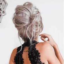 Load image into Gallery viewer, Curly Bun Hair Piece