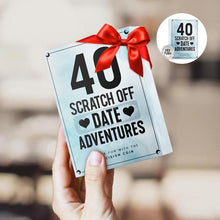 Load image into Gallery viewer, Date Night Ideas Scratch Card Game