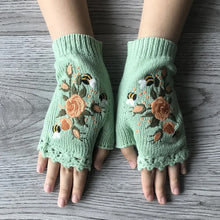 Load image into Gallery viewer, Hand Embroidered Gloves
